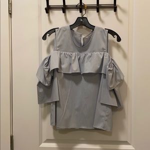 BCBGeneration ruffle top!